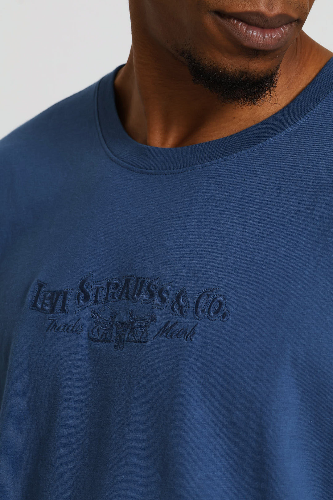 Relaxed Fit Tee - Blue