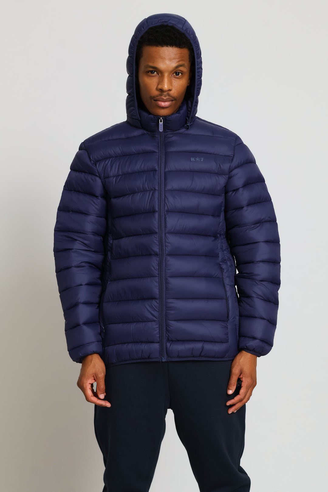 Norman Puffer Jacket - Navy