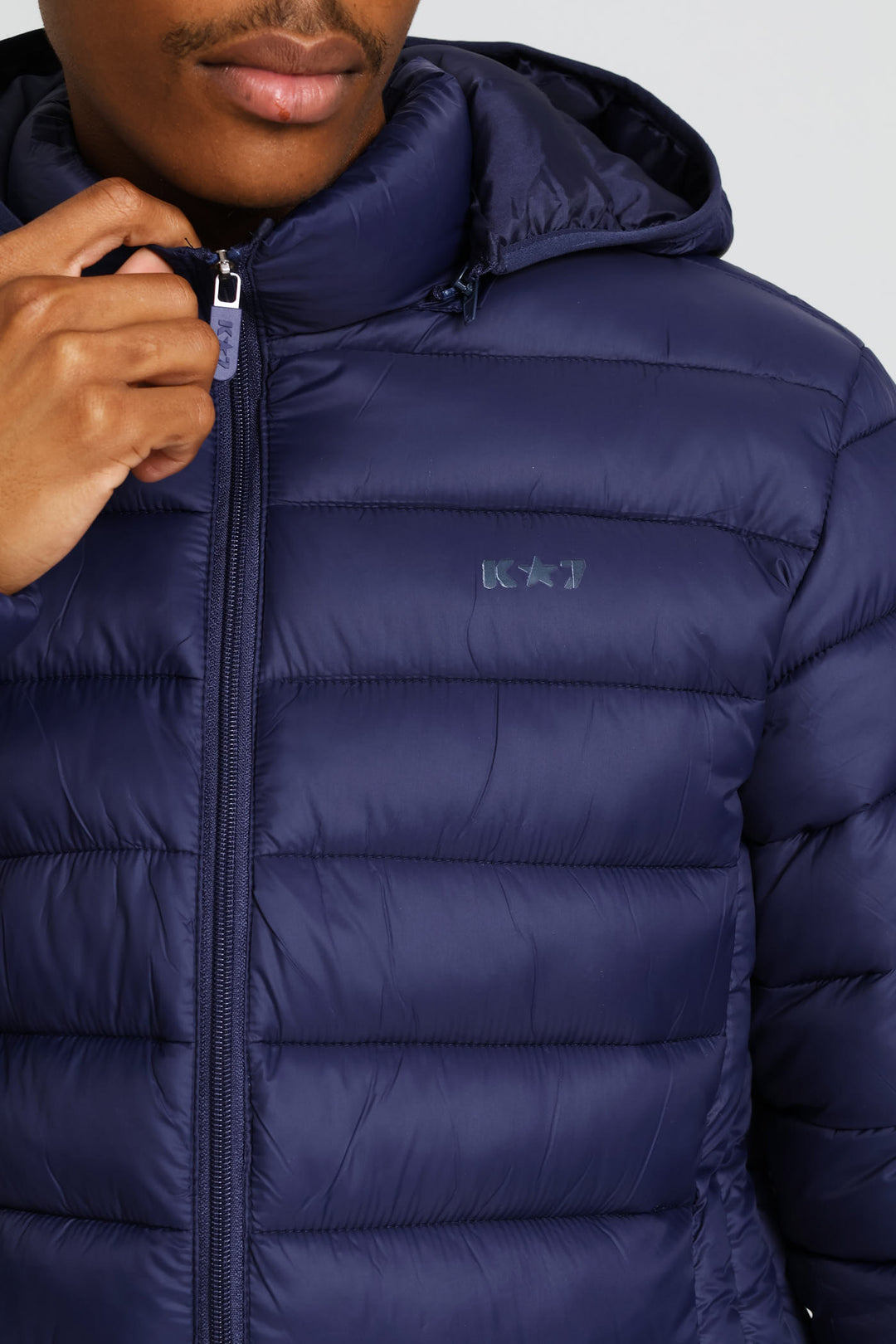 Norman Puffer Jacket - Navy