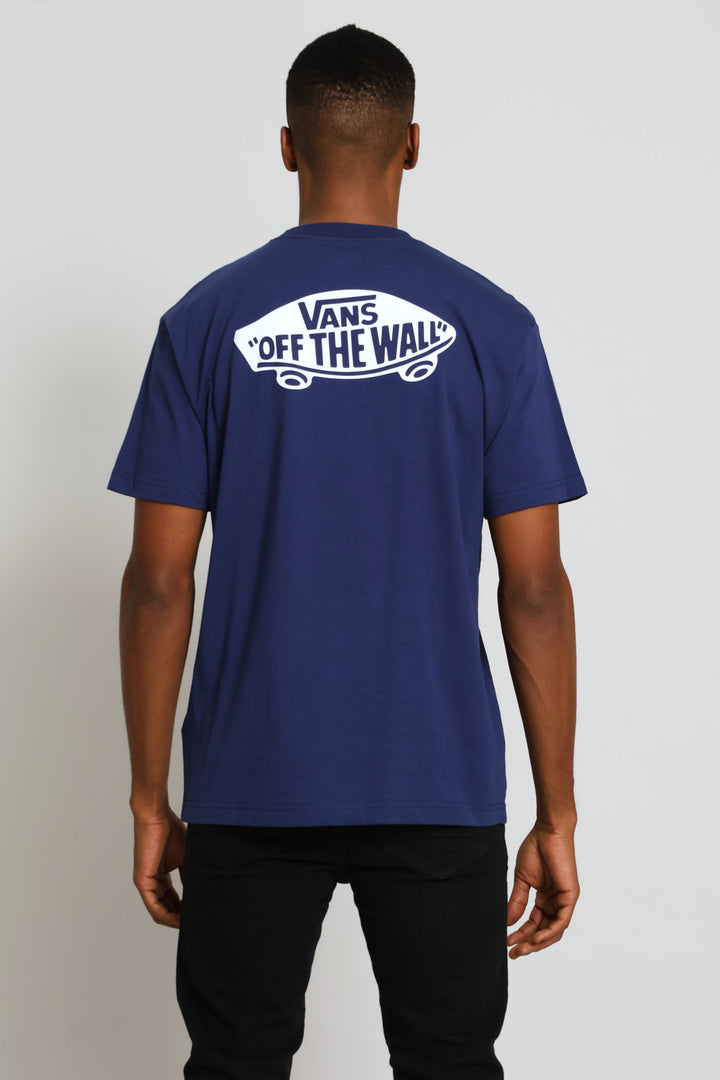Double Standard Short Sleeve Tee - Indigo