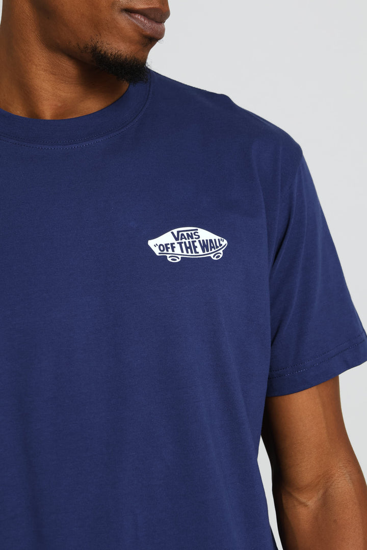 Double Standard Short Sleeve Tee - Indigo