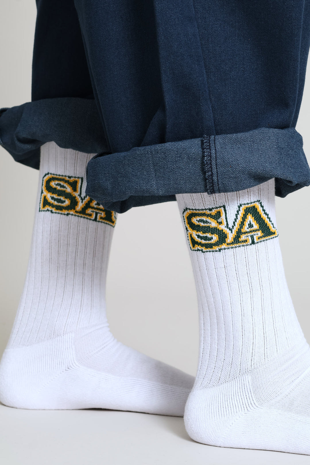 SA Supporter Sock - White