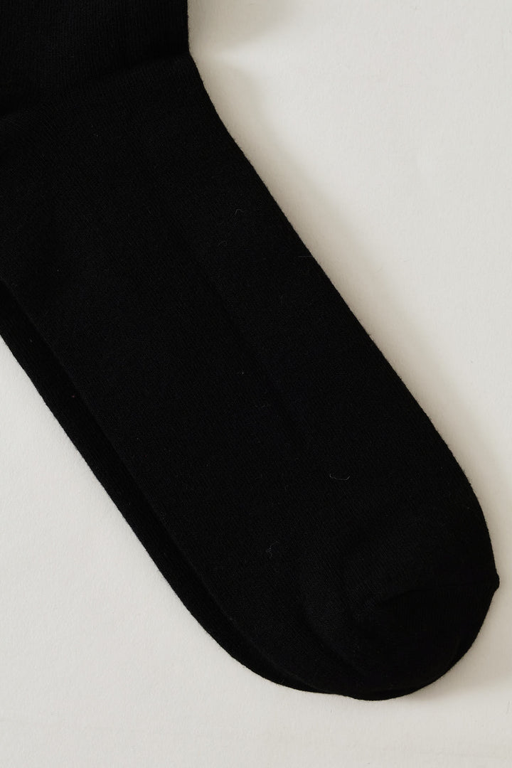Single Anklet Socks - Black