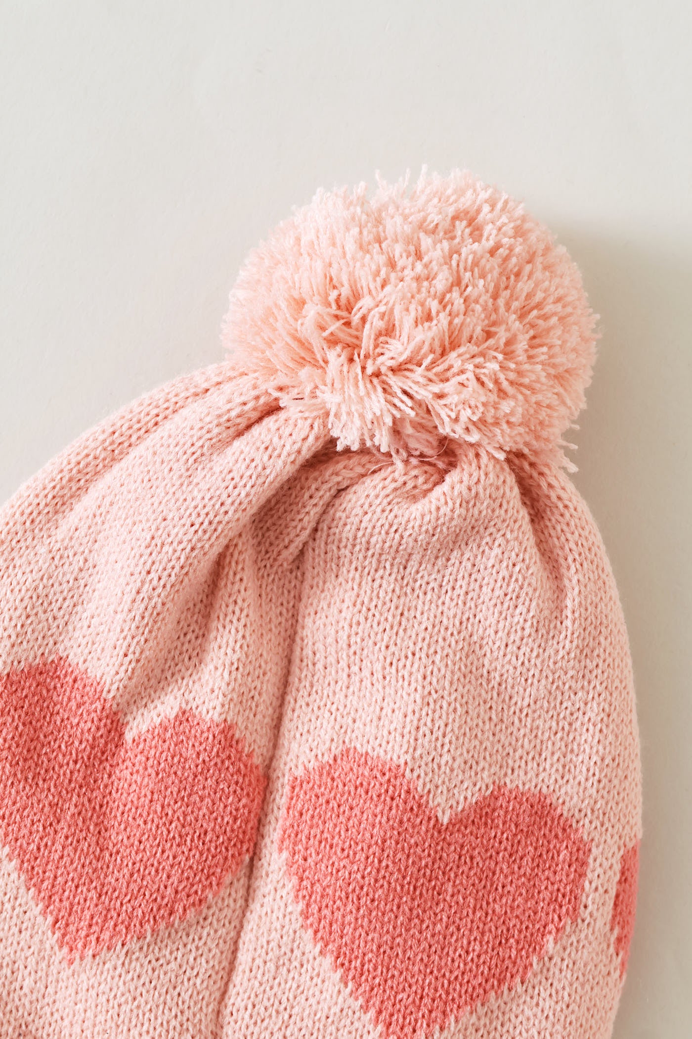 Girls Hearts Beanie - PinkGirls – Edgars