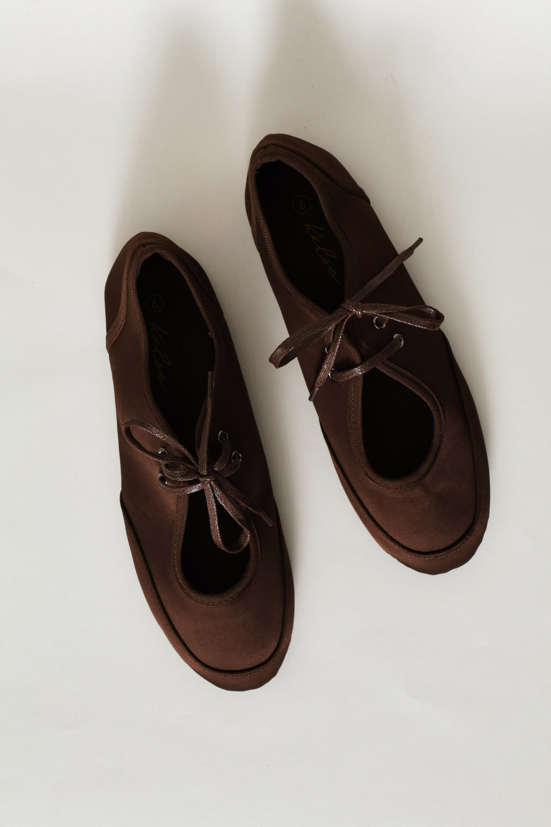 Lace Up Pump - Dark Chocolate