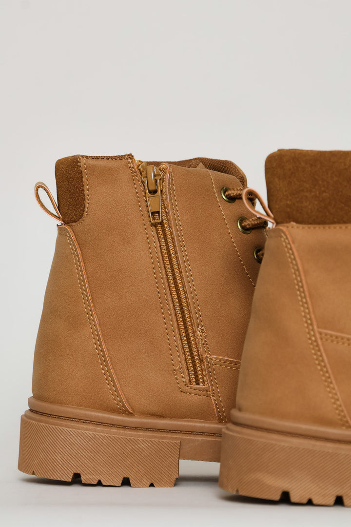Boys Hiker Boot - Honey