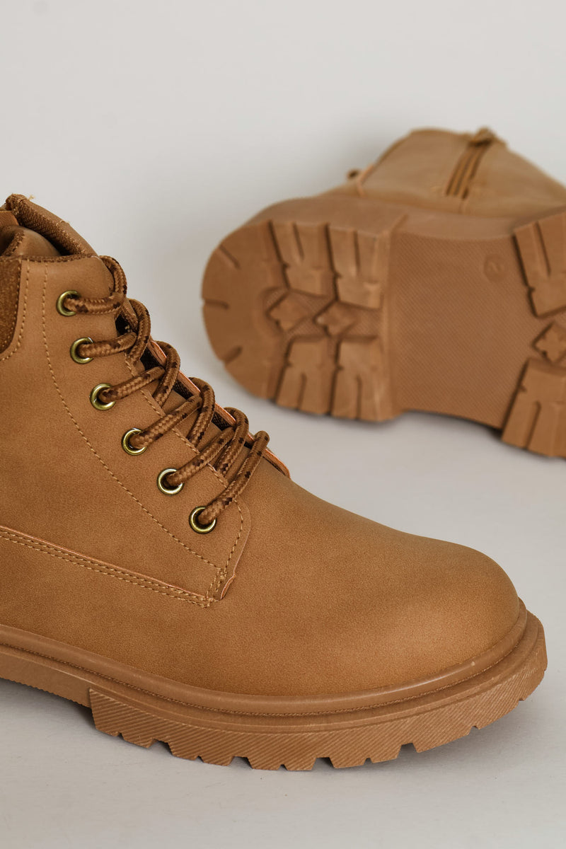 Boys Hiker Boot - Honey