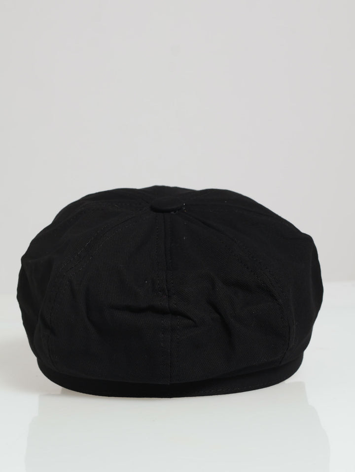 Baker Boy Hat - Black
