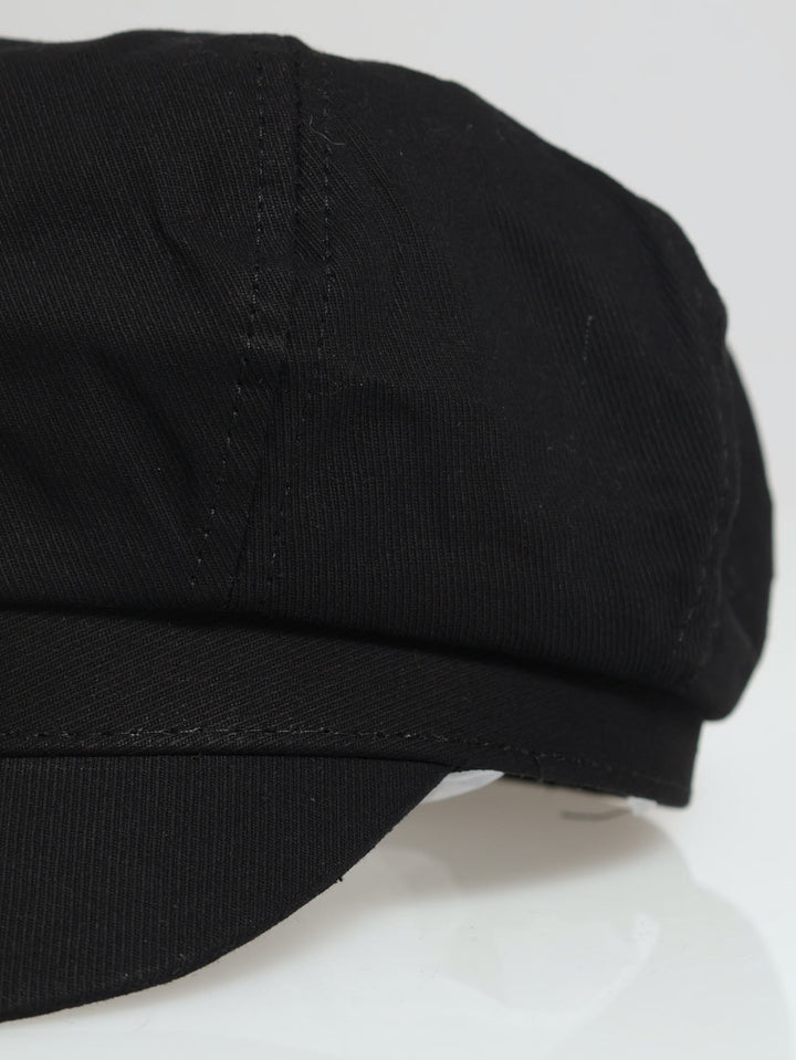 Baker Boy Hat - Black