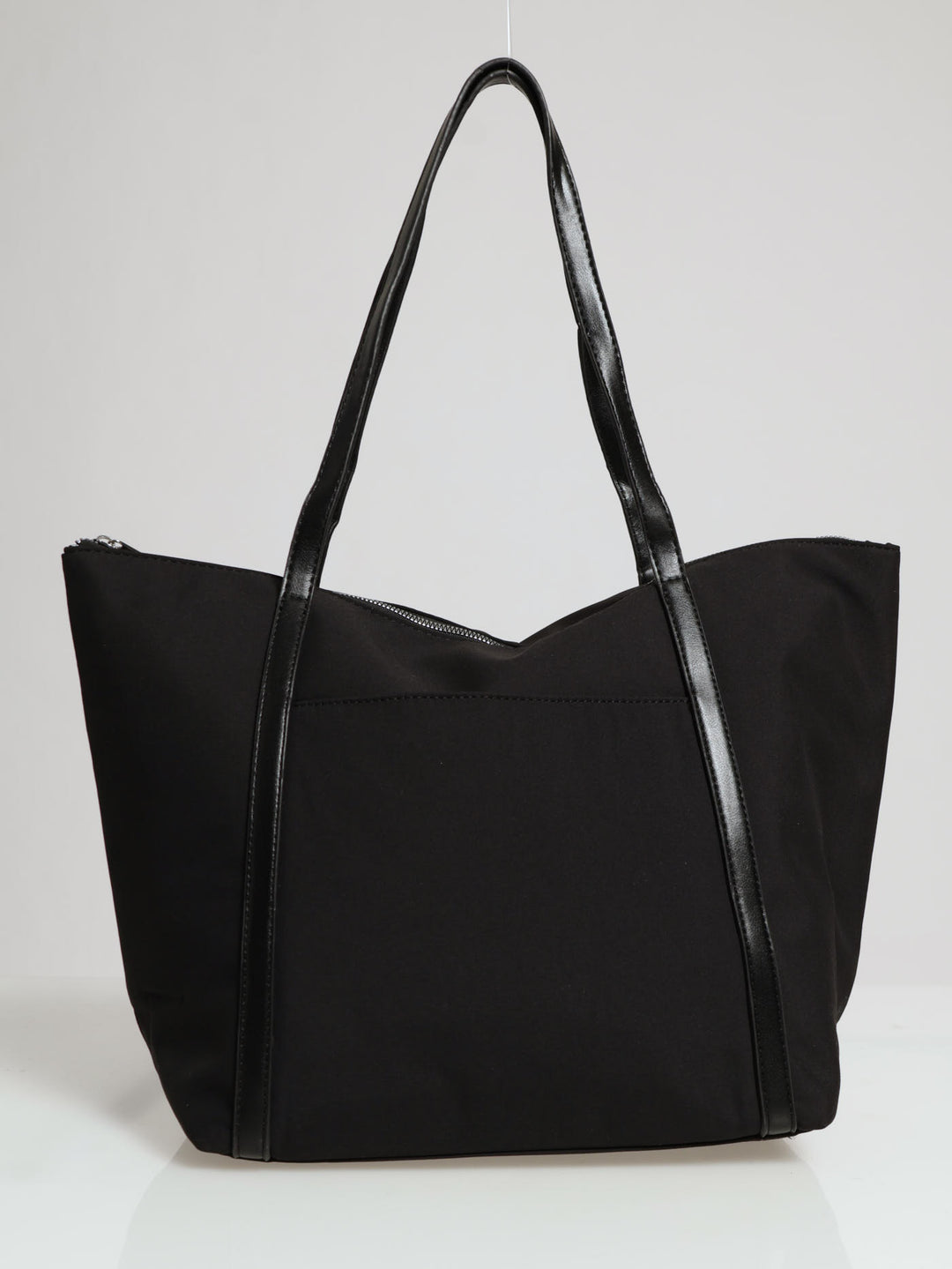Nylon Shopper Bag - Black