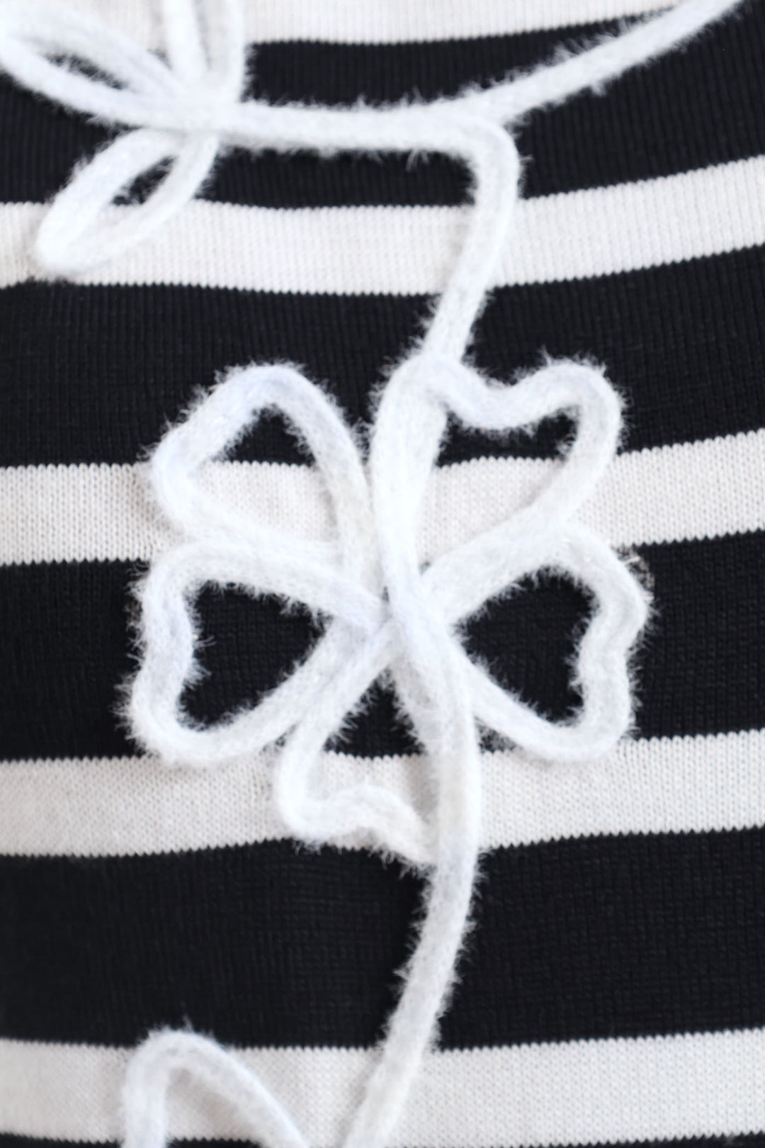 Knitwear Stripe Cornelli Tee - Navy/White