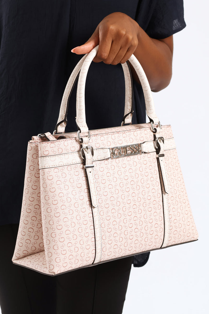 Perrez Satchel Bag - Rose
