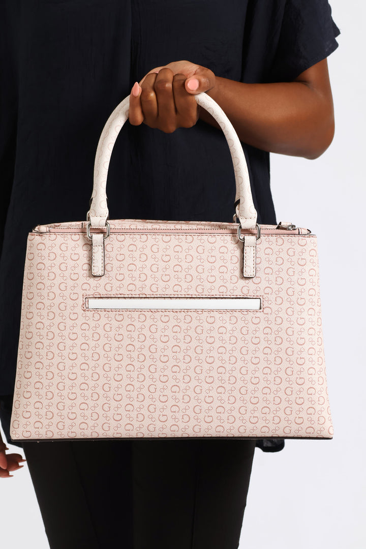 Perrez Satchel Bag - Rose