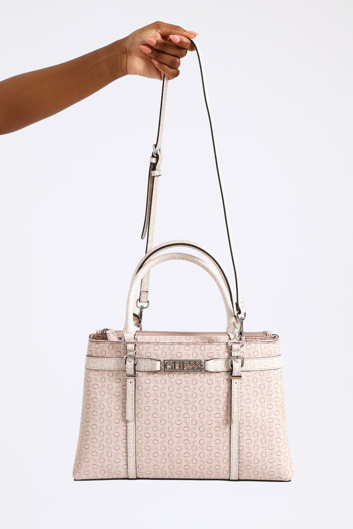 Perrez Satchel Bag - Rose