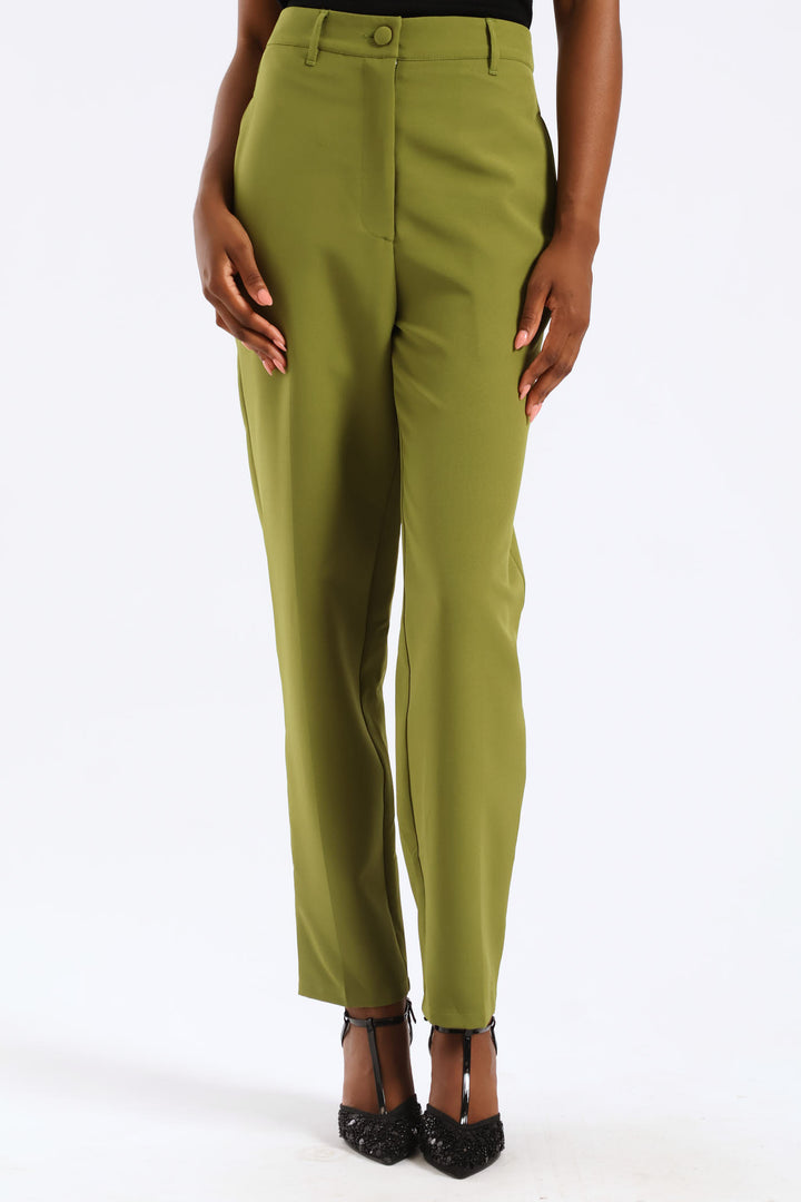 Welt Pocket Slim Leg Pant - Matcha