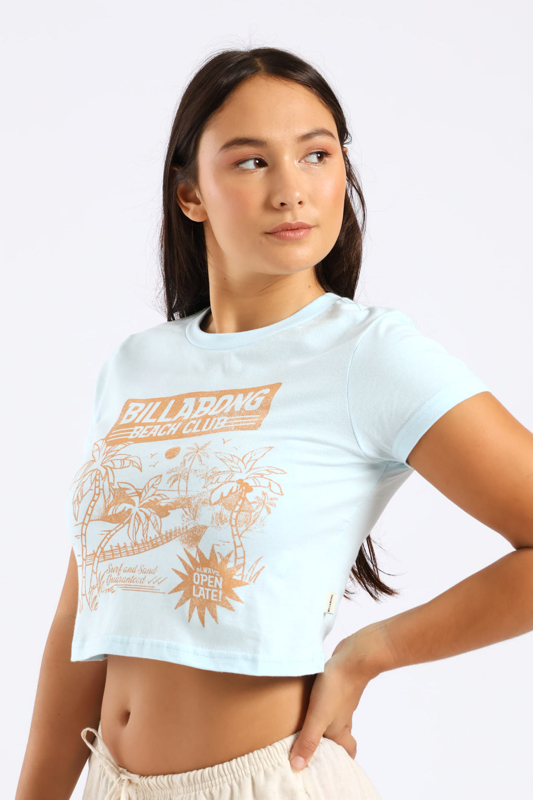 Open Late Tee - Blue