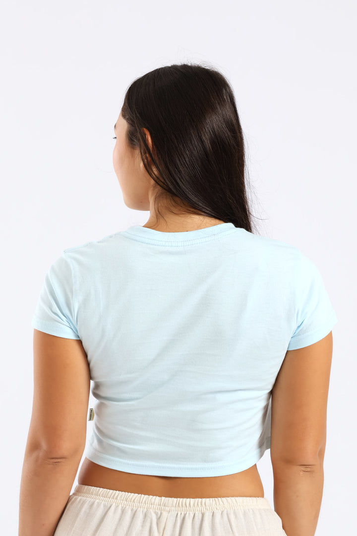 Open Late Tee - Blue