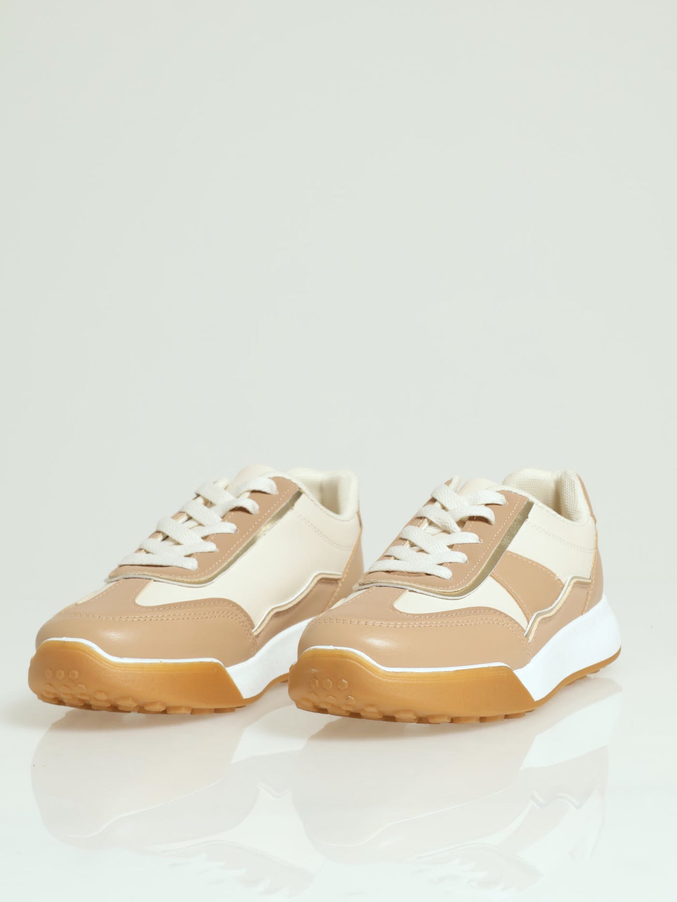 Ladies Colour Block Retro Sneaker – Edgars