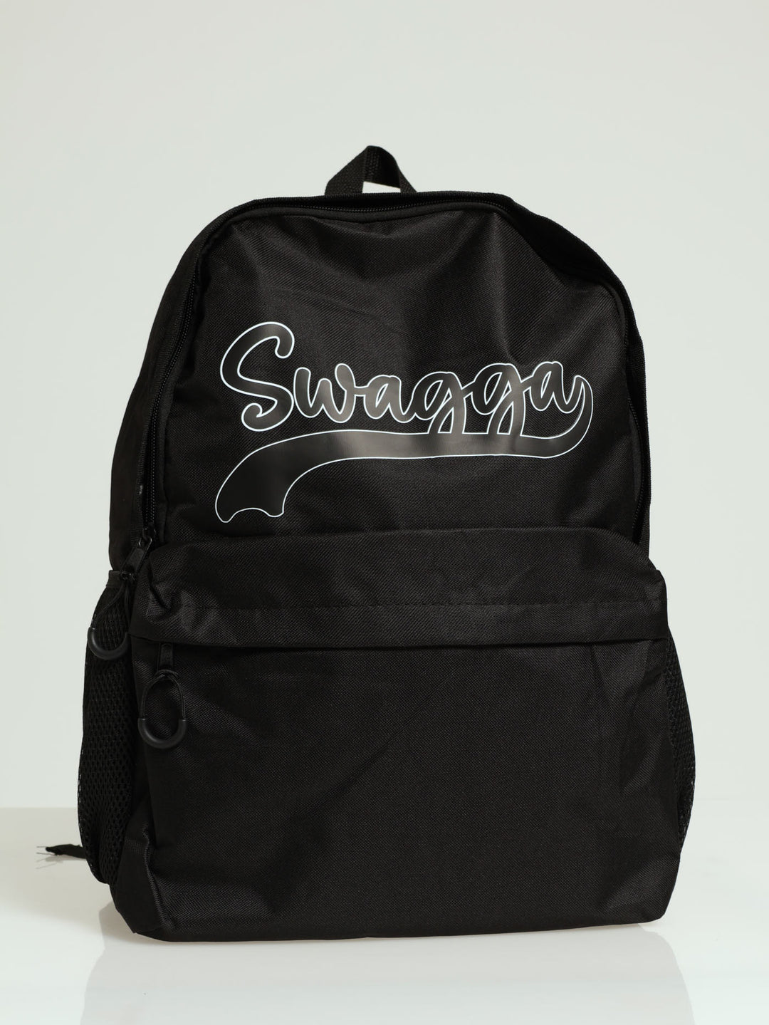 Mono Rubber Print Backpack - Black