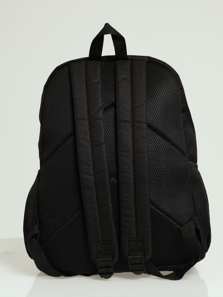 Mono Rubber Print Backpack - Black