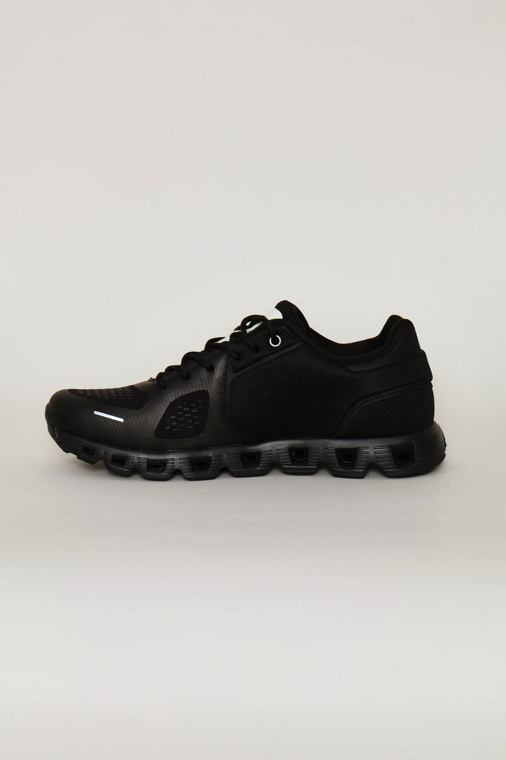 Steps Lace Up Trainer - Black