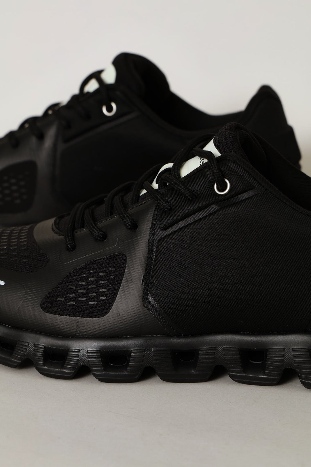 Steps Lace Up Trainer - Black