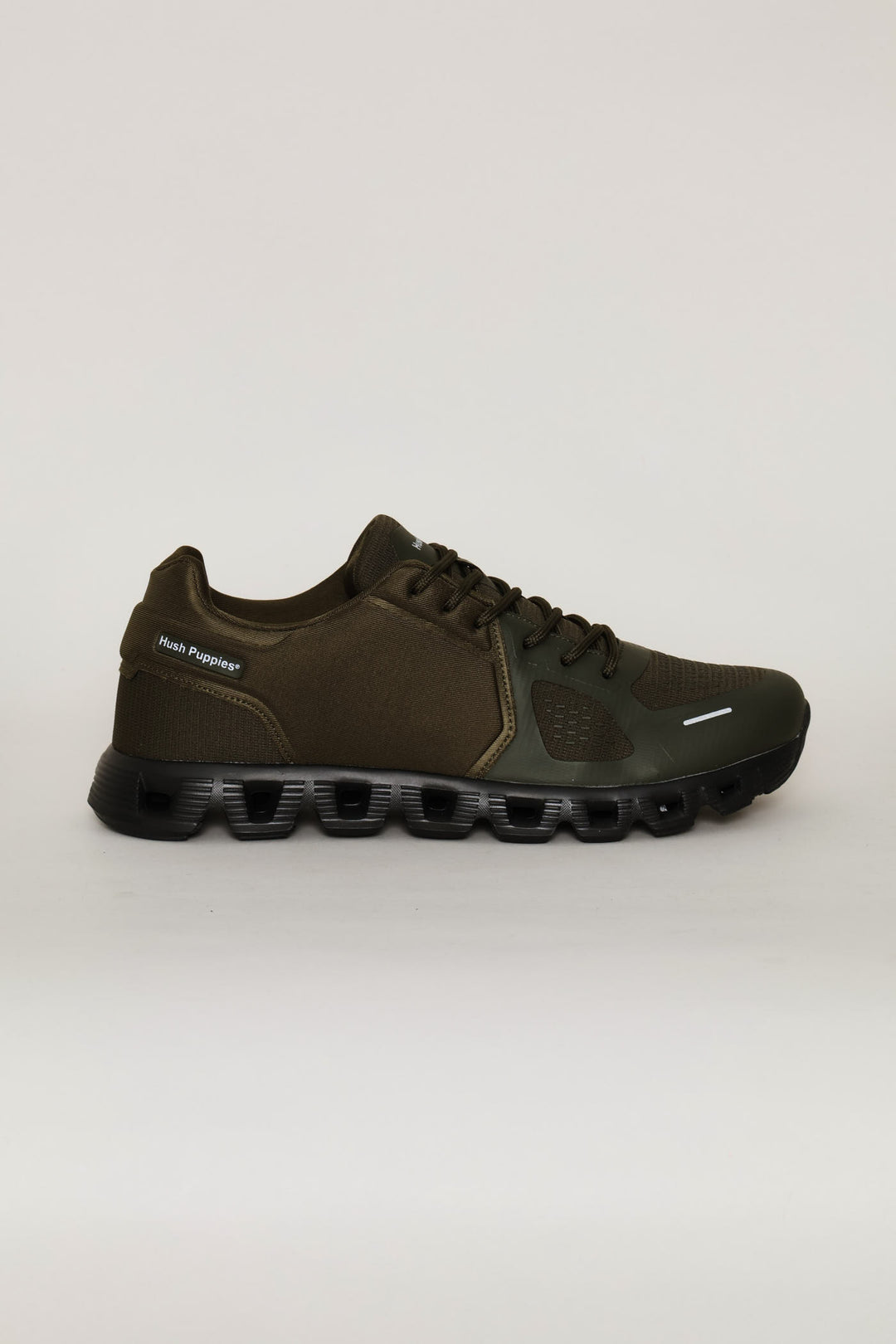 Steps Lace Up Trainer - Olive