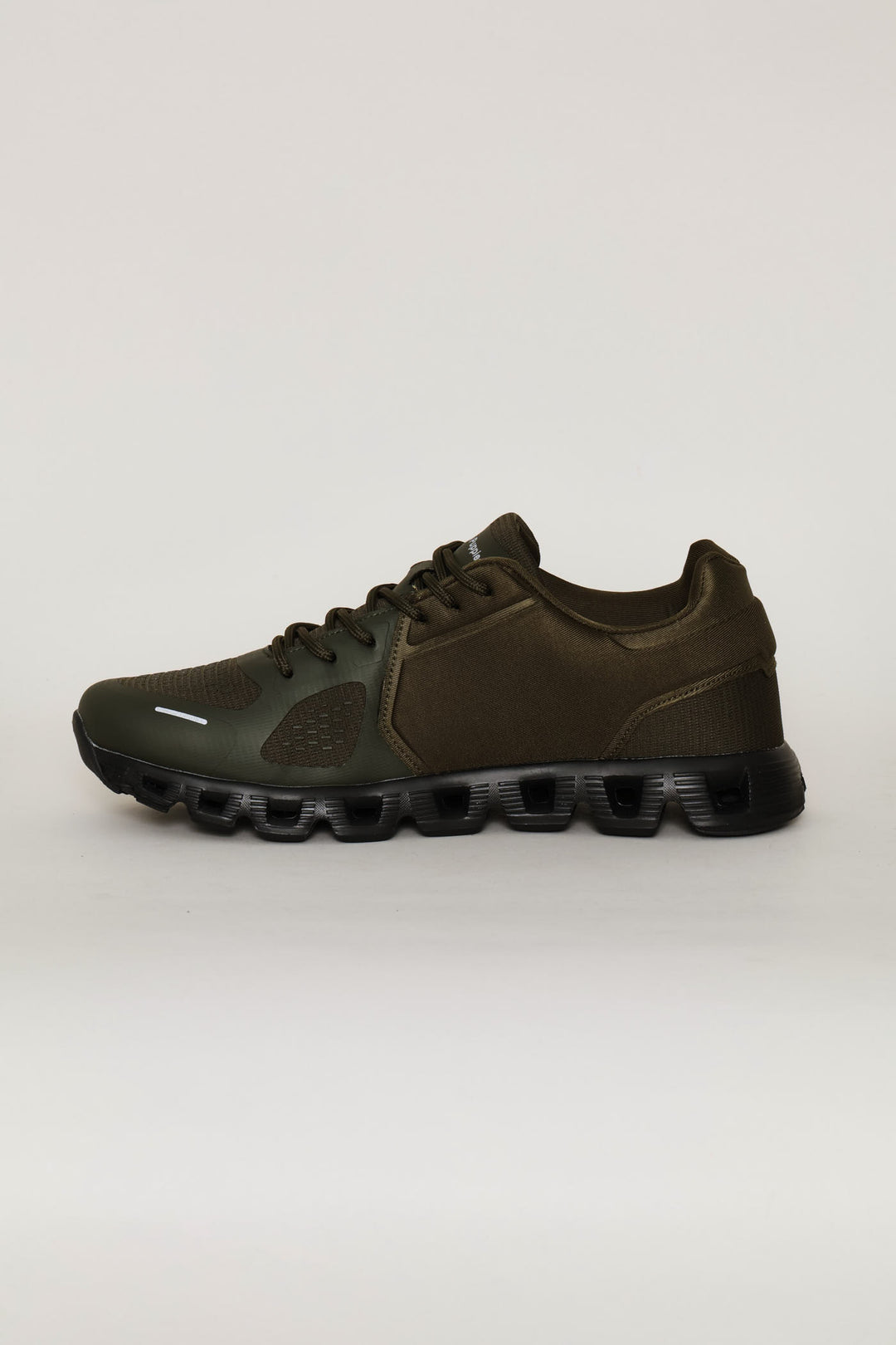 Steps Lace Up Trainer - Olive