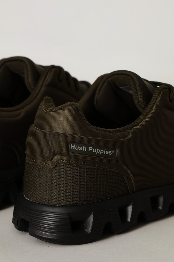Steps Lace Up Trainer - Olive