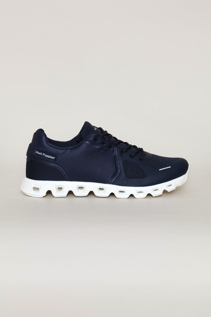 Steps Lace Up Trainer - Navy