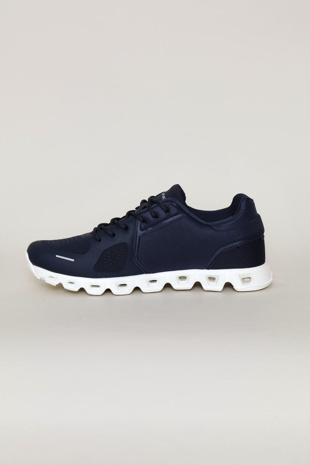 Steps Lace Up Trainer - Navy