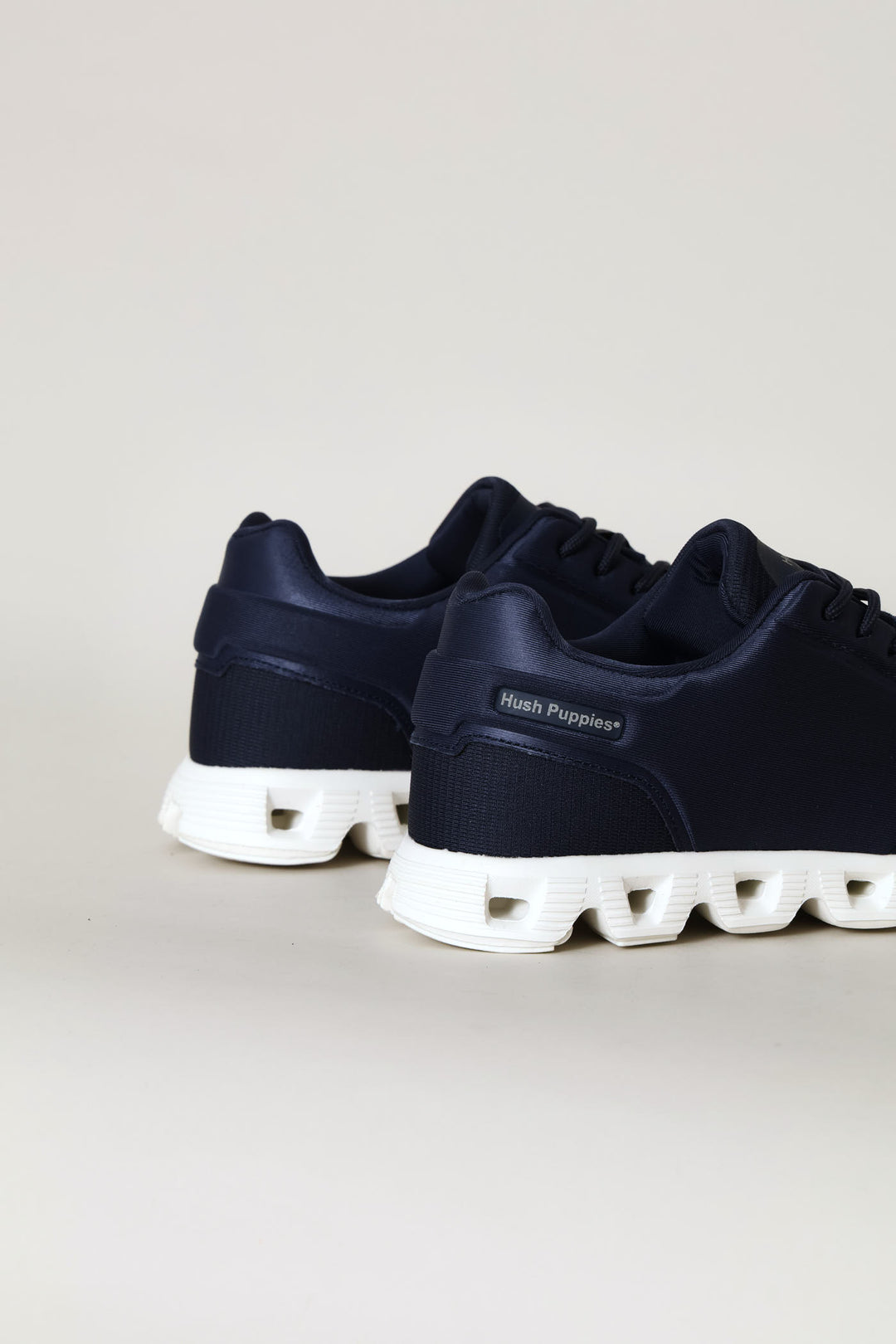 Steps Lace Up Trainer - Navy