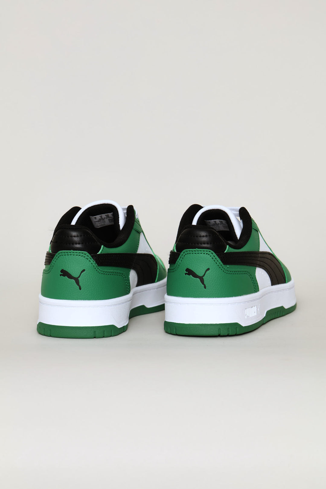 Boys Rebound Slam Lo Sneaker - White/Green