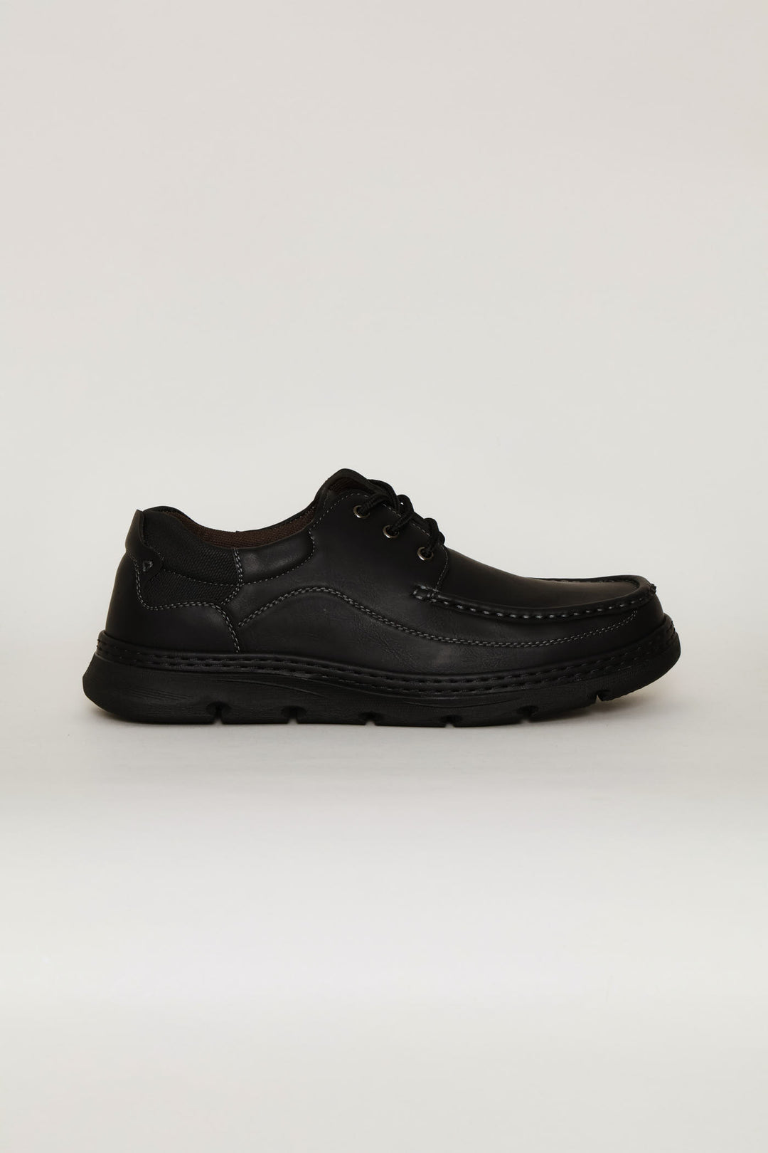 Woodland Casual Lace Up Shoe - Black