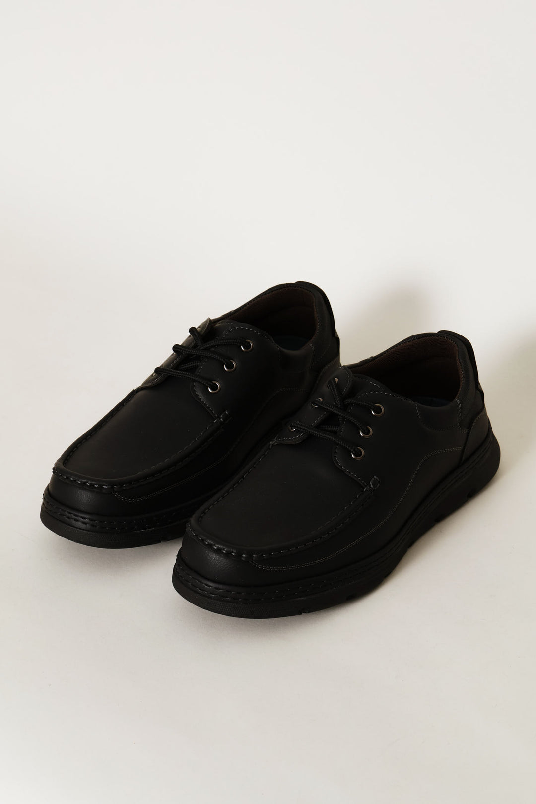 Woodland Casual Lace Up Shoe - Black