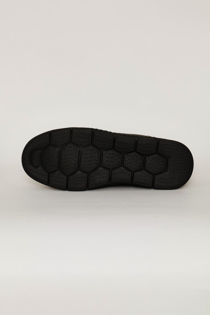 Woodland Casual Lace Up Shoe - Black
