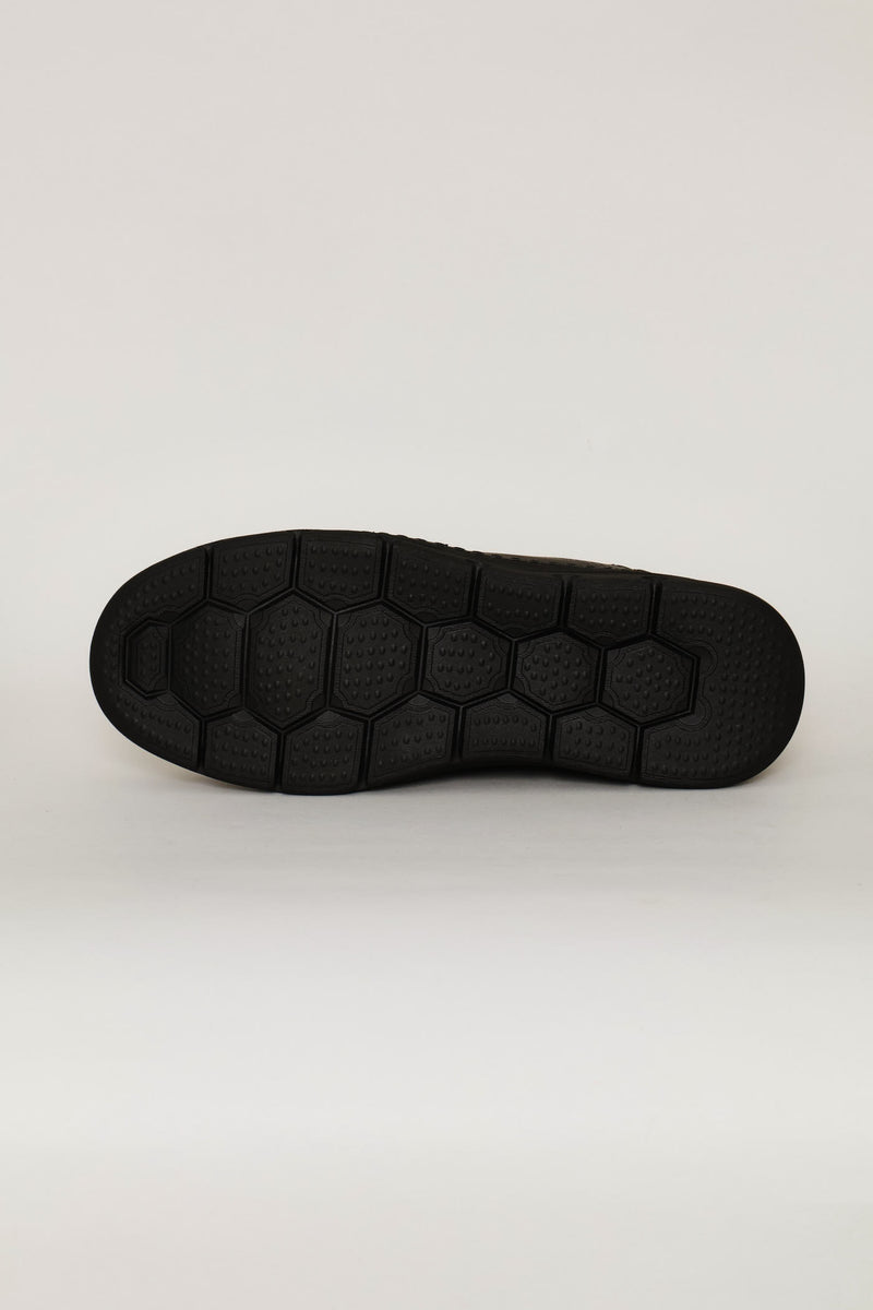 Woodland Casual Lace Up Shoe - Black