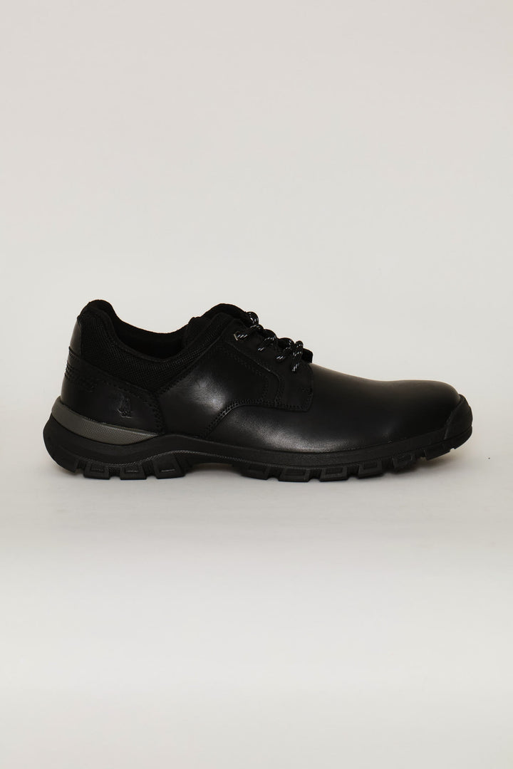 Dawie Lace Up Worker Shoe - Black