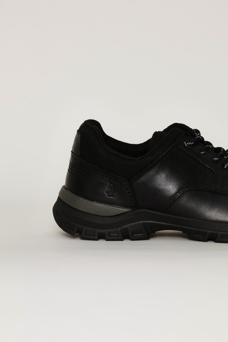 Dawie Lace Up Worker Shoe - Black