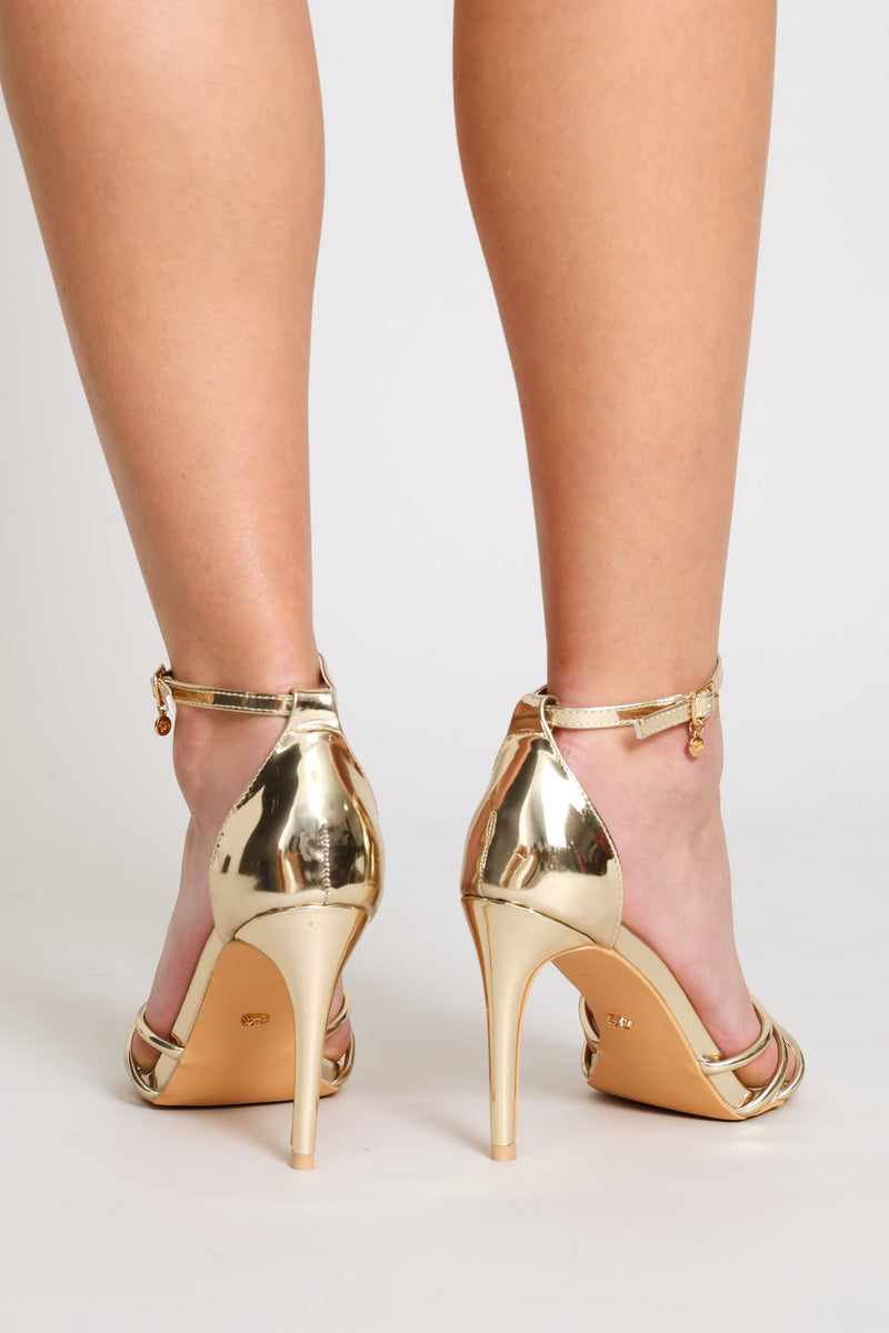 Jazz 45 Strappy Heel - Gold