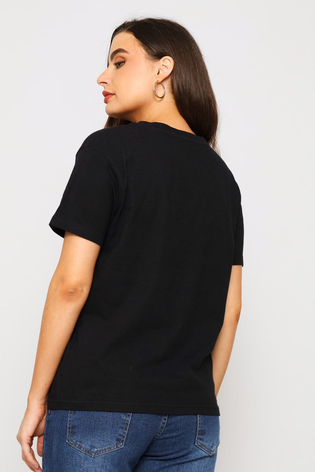 Eiffel Tower Sketch Tee - Black