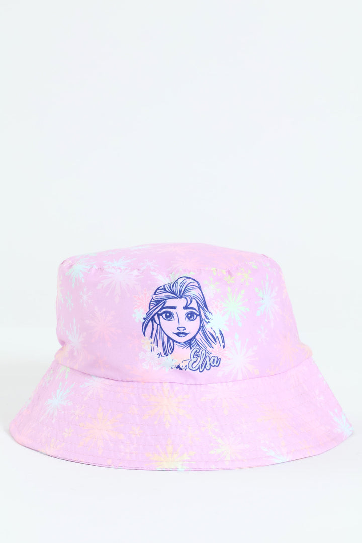 Pre-Girls Frozen Bucket Hat - Lilac