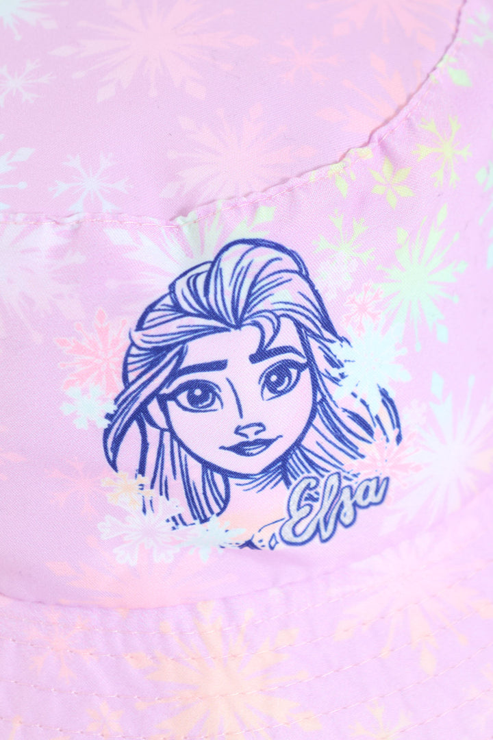 Pre-Girls Frozen Bucket Hat - Lilac