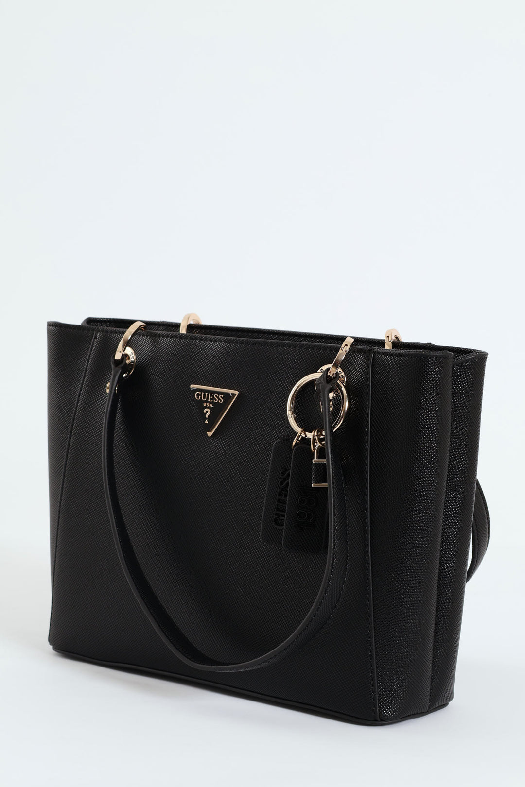 Noelle Small Tote Bag - Black