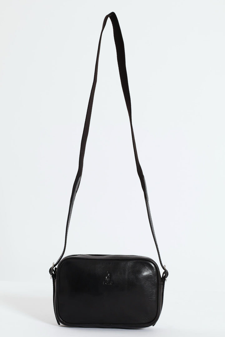 Colorado Leather Camera Bag - Black