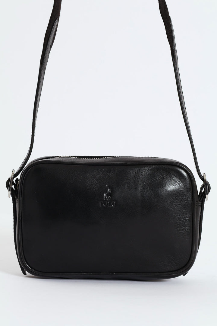 Colorado Leather Camera Bag - Black