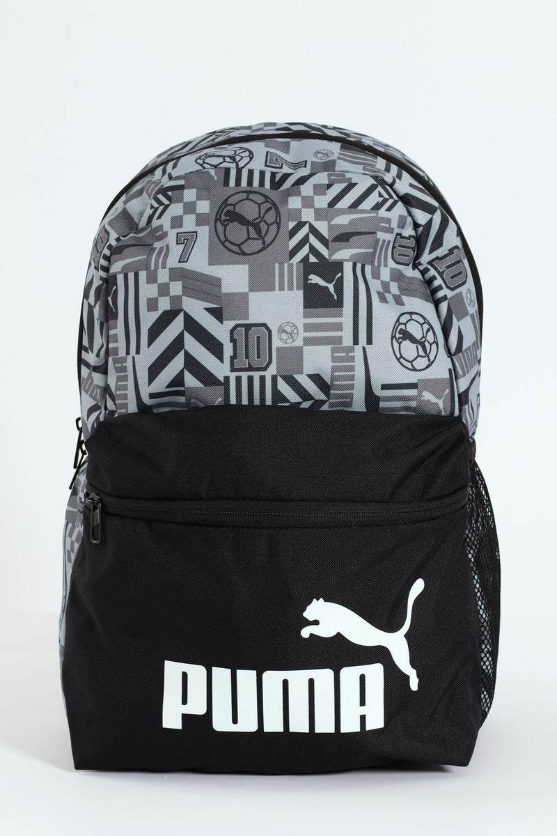 Soccer Balls Backpack - Black