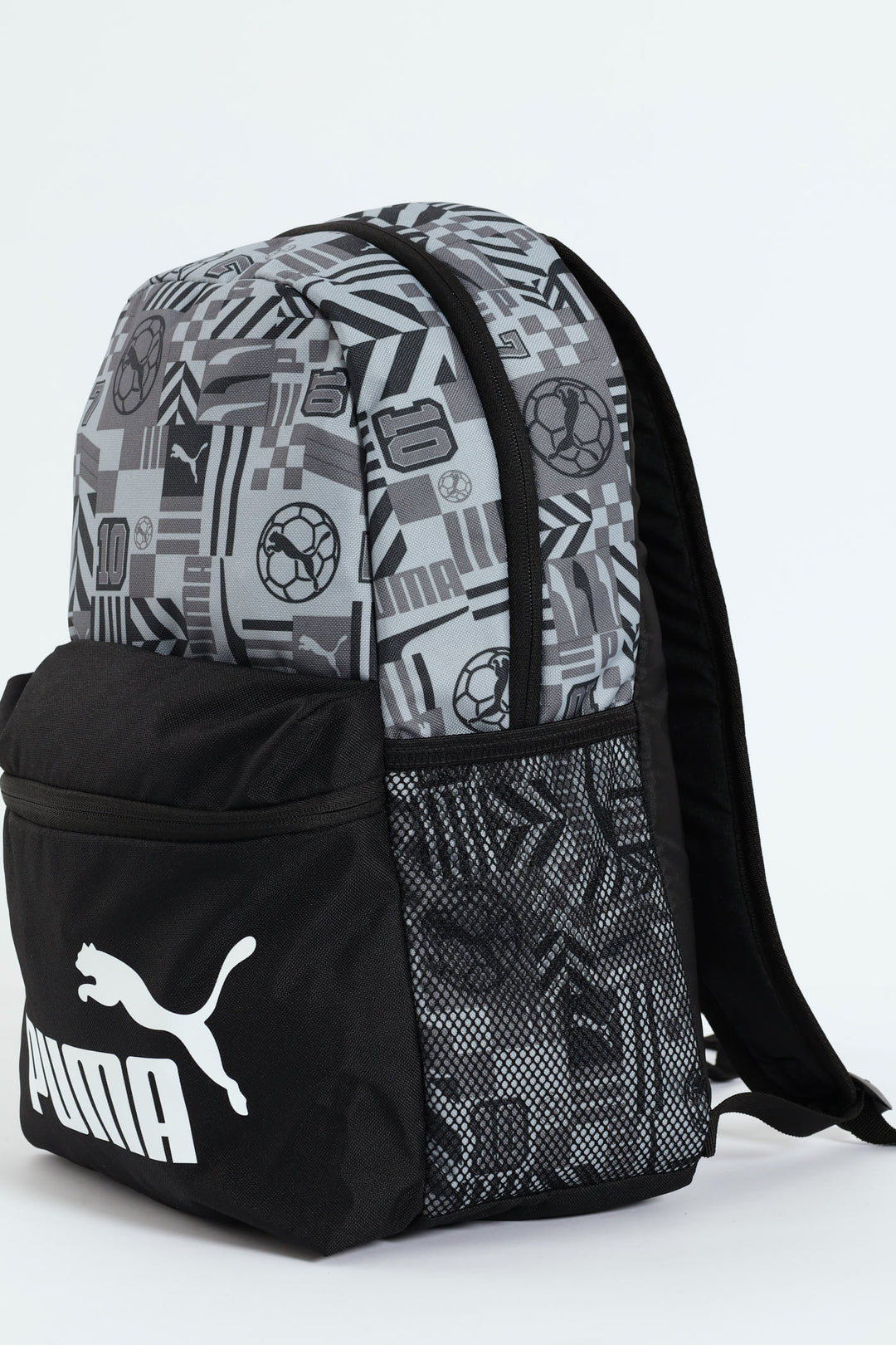 Soccer Balls Backpack - Black