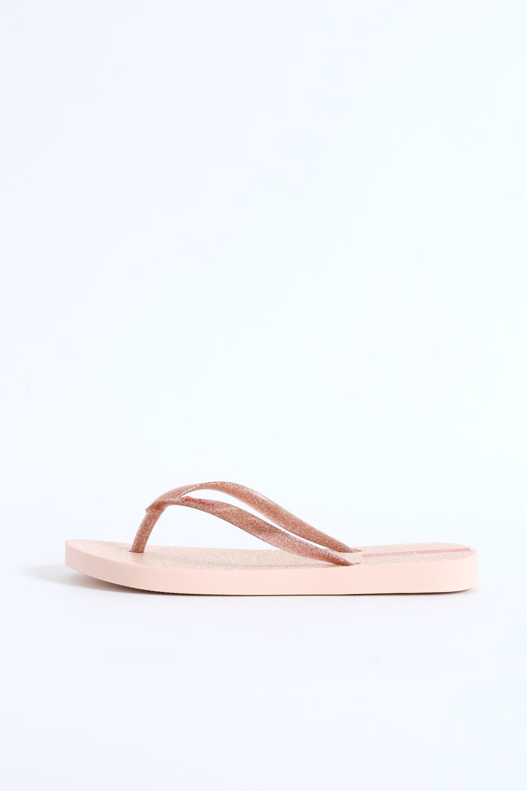 Girls Metallic Flip Flop - Rose Gold