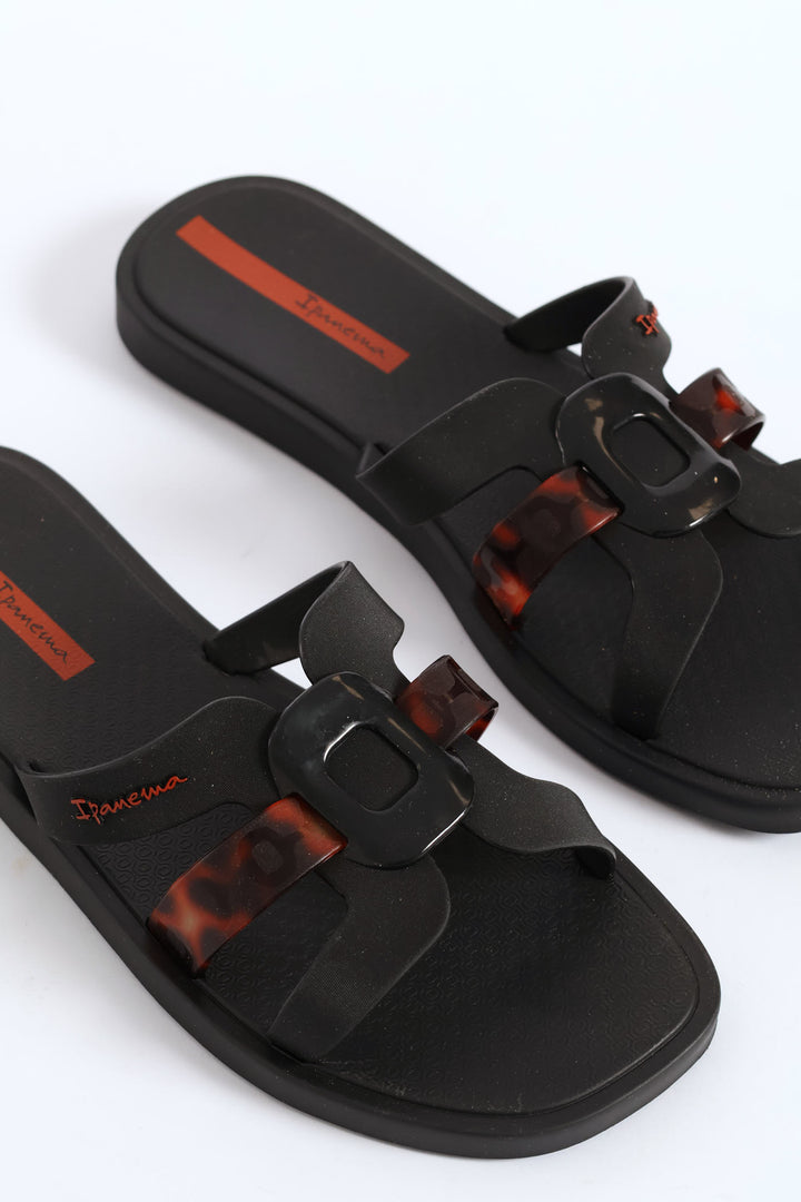 Hoy Turtle Trim Slide - Black
